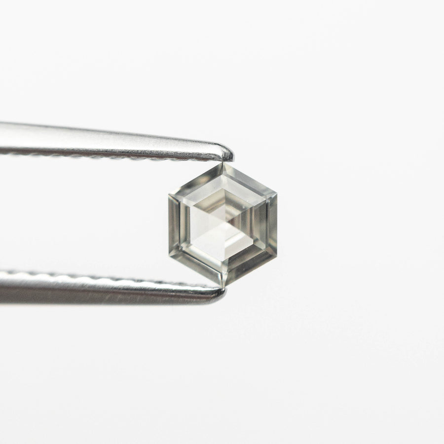 0.39ct 5.21x4.53x2.33mm Hexagon Step Cut Sapphire 19347-01