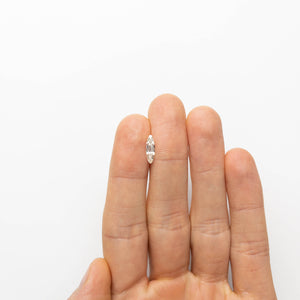 0.74ct 11.87x3.74x2.36mm SI2 L-M Modern Antique Marquise Brilliant 19359-02