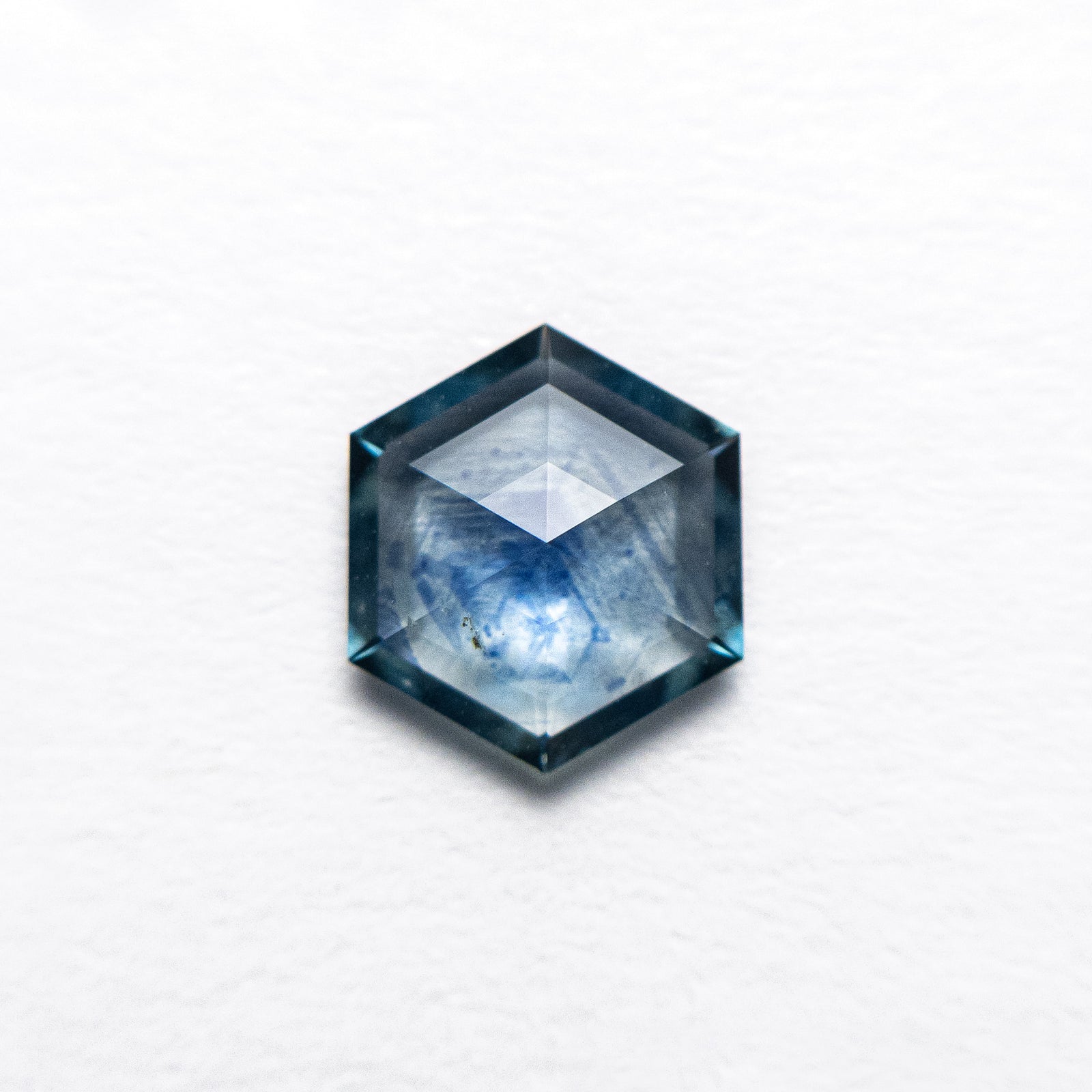 1.04ct 7.97x6.91x2.45mm Hexagon Double Cut Sapphire 19373-01