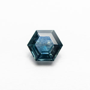 1.14ct 7.22x6.27x3.06mm Hexagon Step Cut Sapphire 19375-01