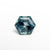 1.49ct 7.71x6.70x4.14mm Hexagon Step Cut Sapphire 19376-02
