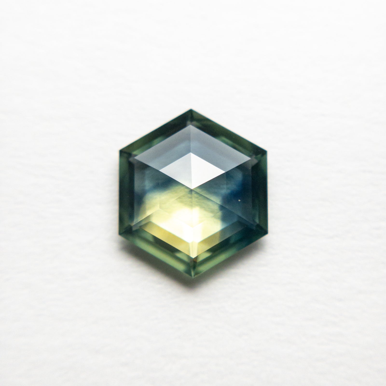 1.26ct 8.31x7.13x2.60mm Hexagon Double Cut Sapphire 19381-01