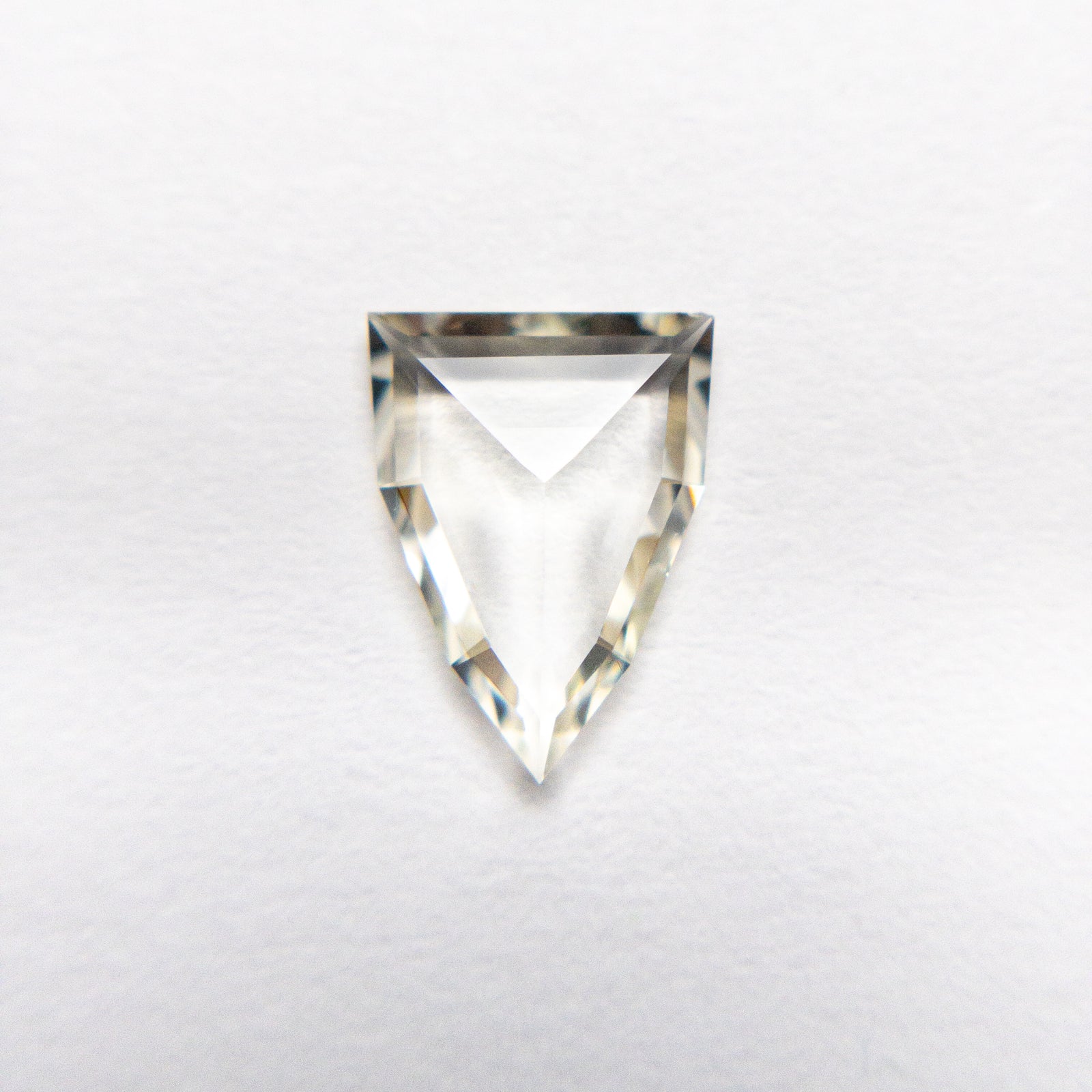 0.71ct 7.96x5.90x1.90mm Shield Rosecut Sapphire 19385-07