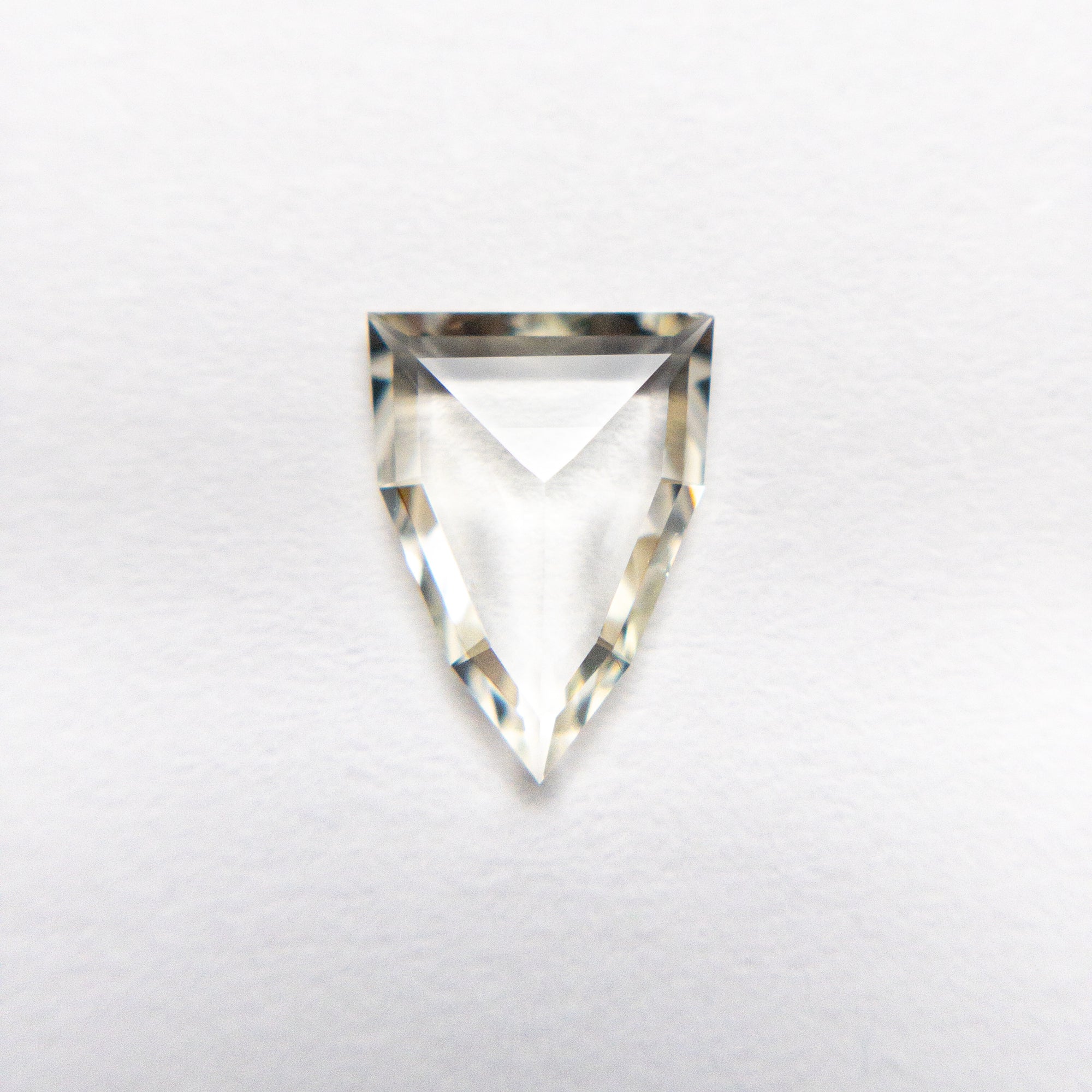 0.71ct 7.96x5.90x1.90mm Shield Rosecut Sapphire 19385-07