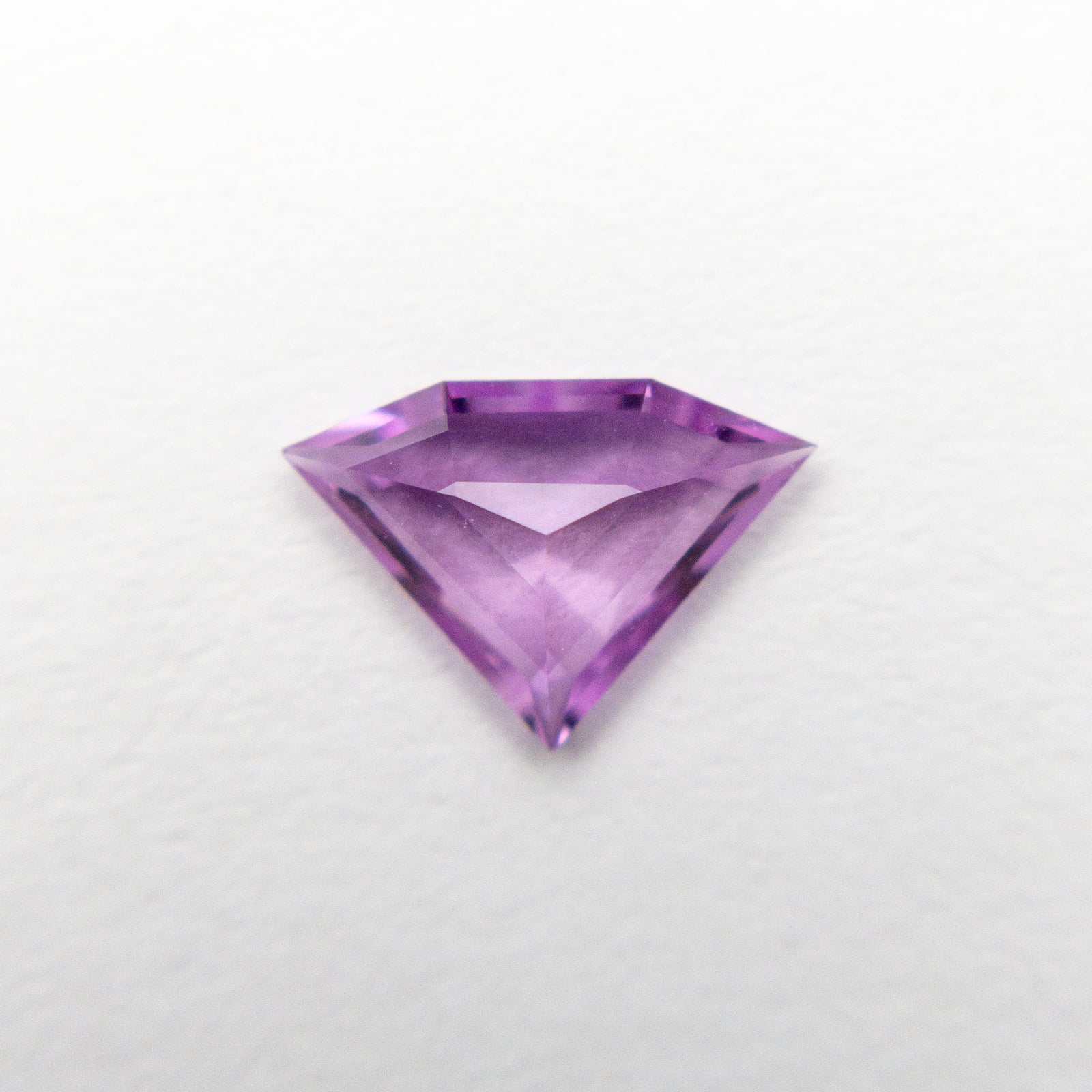 0.75ct 6.01x8.66x2.73mm Shield Rosecut Sapphire 19385-14