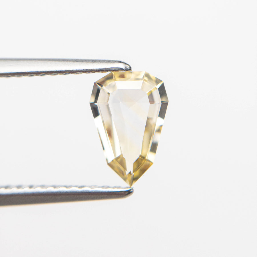 0.91ct 8.40x5.79x2.49mm Shield Step Cut Sapphire 19385-35