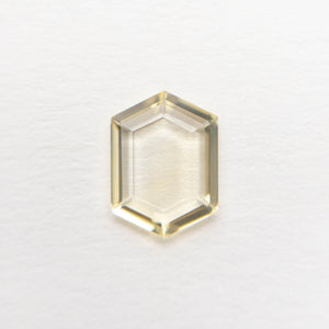 0.87ct 8.24x6.06x1.55mm Hexagon Portrait Cut Sapphire 19385-42