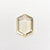 0.87ct 8.24x6.06x1.55mm Hexagon Portrait Cut Sapphire 19385-42