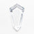 1.93ct 14.53x8.04x1.88mm Kite Portrait Cut Sapphire 19385-44