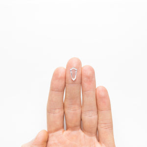 1.93ct 14.53x8.04x1.88mm Kite Portrait Cut Sapphire 19385-44