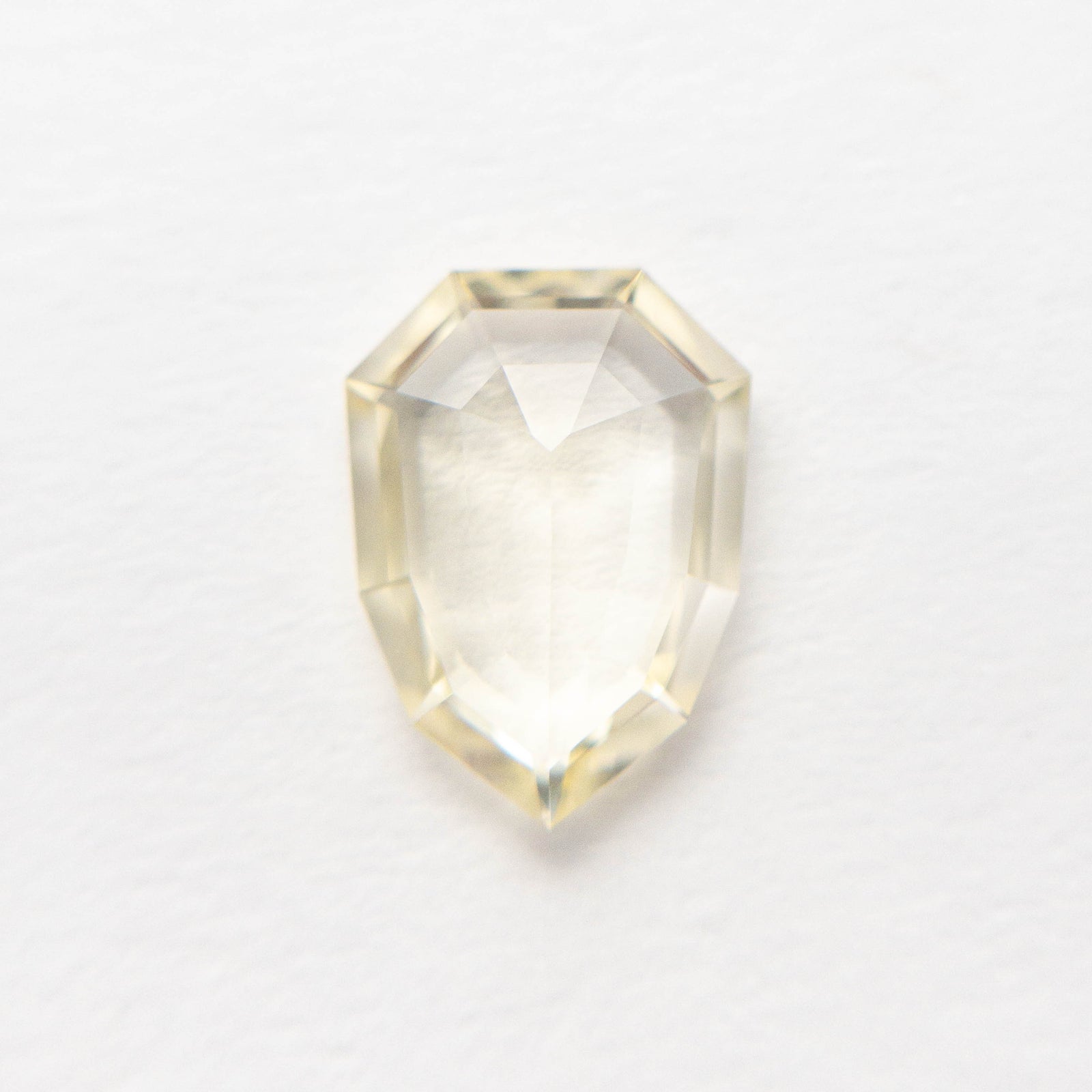 1.54ct 9.52x6.95x2.5mm Shield Rosecut Sapphire 19385-48