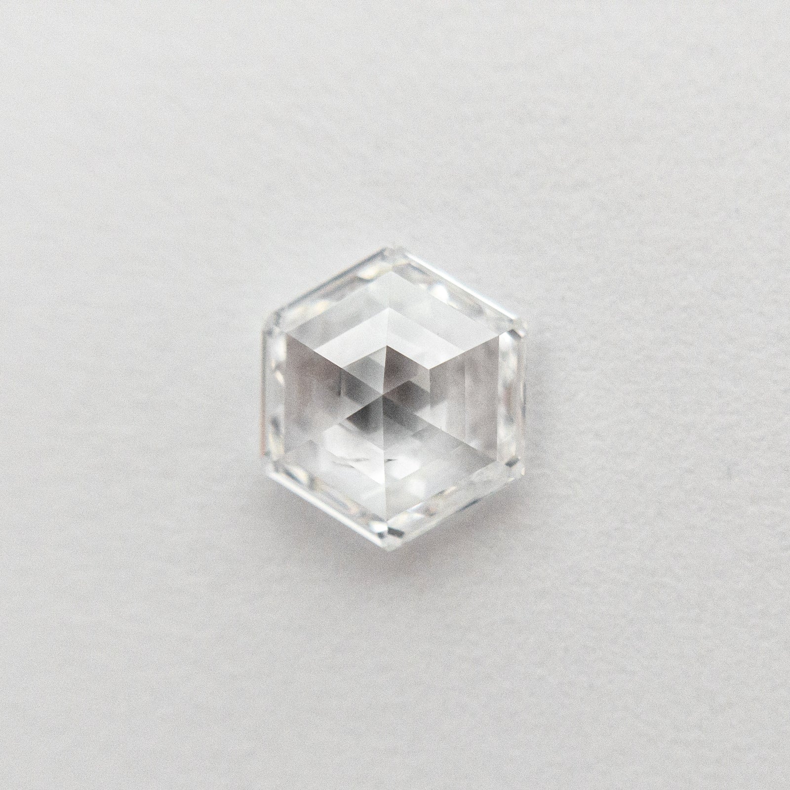 0.79ct 6.74x5.91x2.55mm SI1 E Hexagon Rosecut 19386-04 🇨🇦