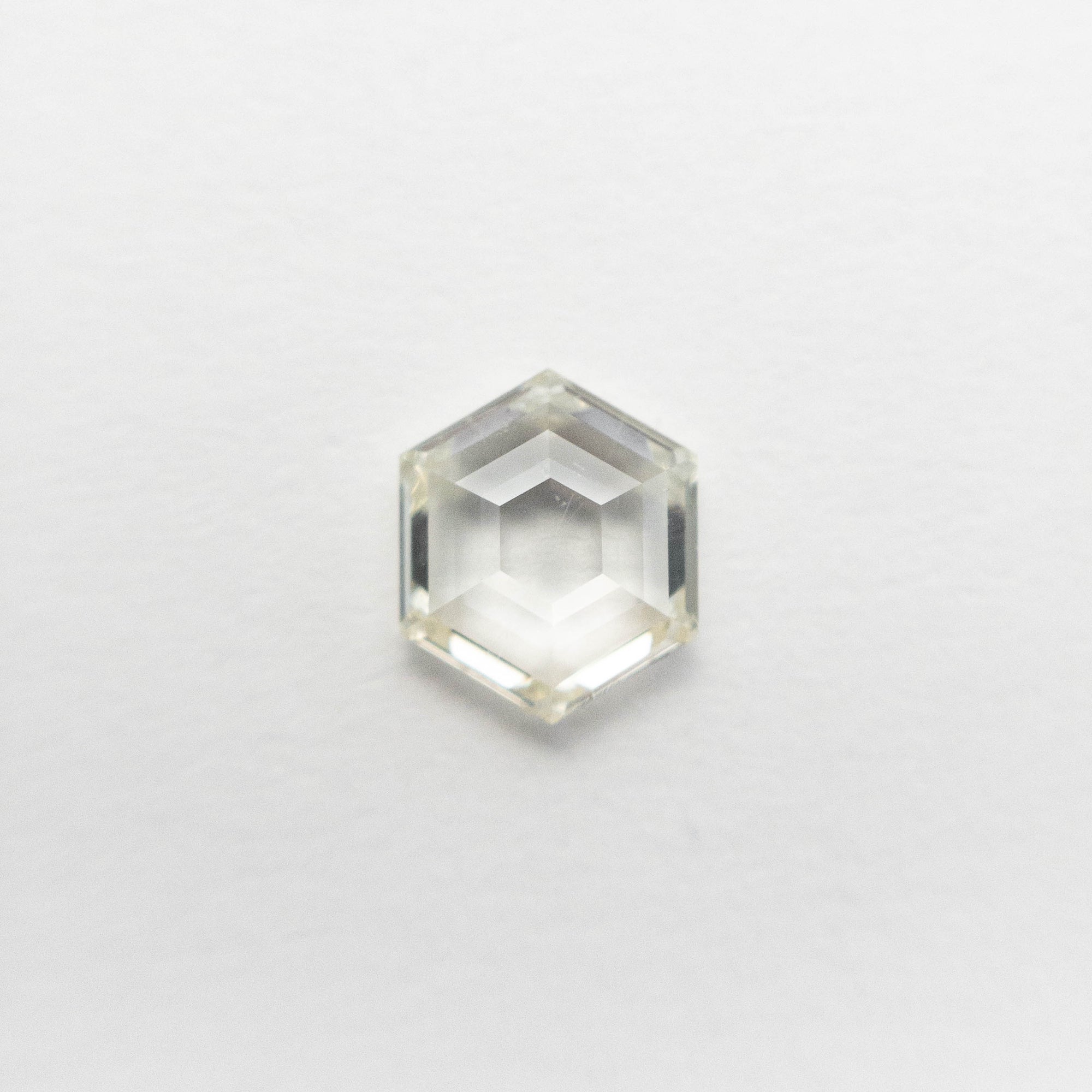 0.62ct 6.10x5.12x2.18mm SI2 K Hexagon Step Cut 19386-12 🇨🇦