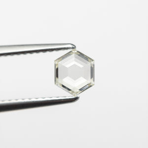 0.62ct 6.10x5.12x2.18mm SI2 K Hexagon Step Cut 19386-12 🇨🇦