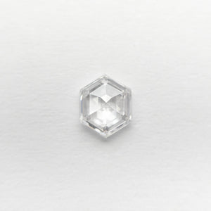0.44ct 5.28x4.80x2.09mm VS2 D Hexagon Step Cut 19386-29 🇨🇦