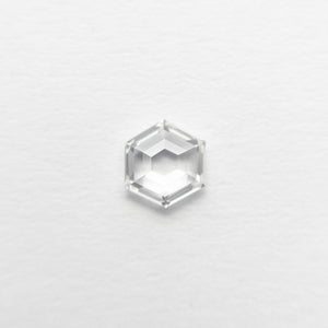 0.40ct 4.92x4.57x2.00mm SI1 G Hexagon Step Cut 🇨🇦 19386-33