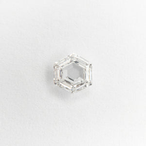 0.40ct 4.92x4.57x2.00mm SI1 G Hexagon Step Cut 🇨🇦 19386-33