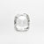 0.83ct 6.93x6.35x1.65mm SI2 F Cushion Rosecut 19405-07