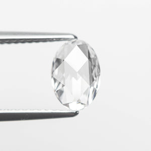 1.02ct 8.67x6.01x2.27mm GIA VVS2 D Oval Rosecut 19407-01