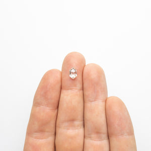 1.06ct 8.42x5.22x2.93mm VS2 N Hexagon Step Cut 19421-01