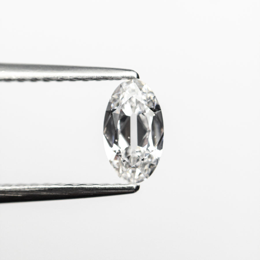 0.45ct 6.58x3.79x2.26mm VS2 D Modern Antique Oval Brilliant 19438-23
