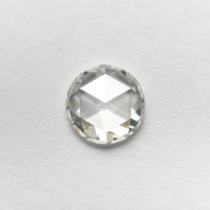 0.86ct 6.41x6.39x2.22mm SI2 J Round Rosecut 19486-07