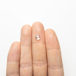 0.86ct 6.41x6.39x2.22mm SI2 J Round Rosecut 19486-07