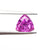 1.42ct 6.64x6.63x4.49mm Pink Trillion Brilliant Sapphire 19524-01