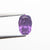 1.45ct 7.36x5.13x4.46mm Amorphous Bullet Brilliant Sapphire 19528-01