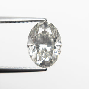 2.01ct 9.25x6.83x4.81mm GIA Light Grey Oval Brilliant 19557-01