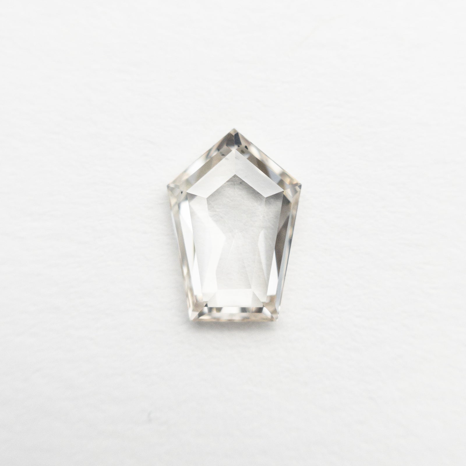 0.63ct 7.66x5.35x1.77mm SI1 C2 Pentagon Rosecut 19573-03