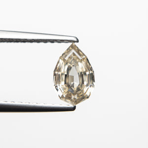 0.76ct 7.65x5.05x2.64mm SI2 C3 Geo Pear Step Cut 19592-02