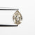 0.76ct 7.65x5.05x2.64mm SI2 C3 Geo Pear Step Cut 19592-02