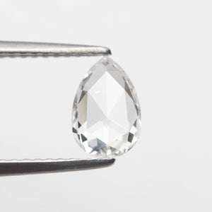 0.76ct 8.04x5.34x2.02mm SI1 E Pear Rosecut 19594-01