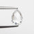 0.76ct 8.04x5.34x2.02mm SI1 E Pear Rosecut 19594-01