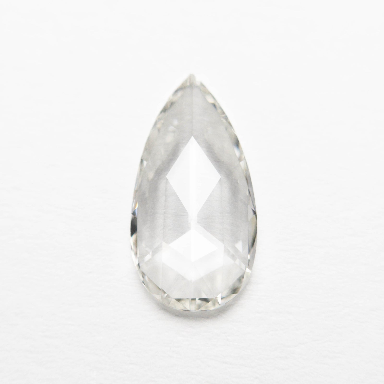 0.78ct 10.69x5.45x1.49mm VVS2 I Pear Rosecut 19596-01