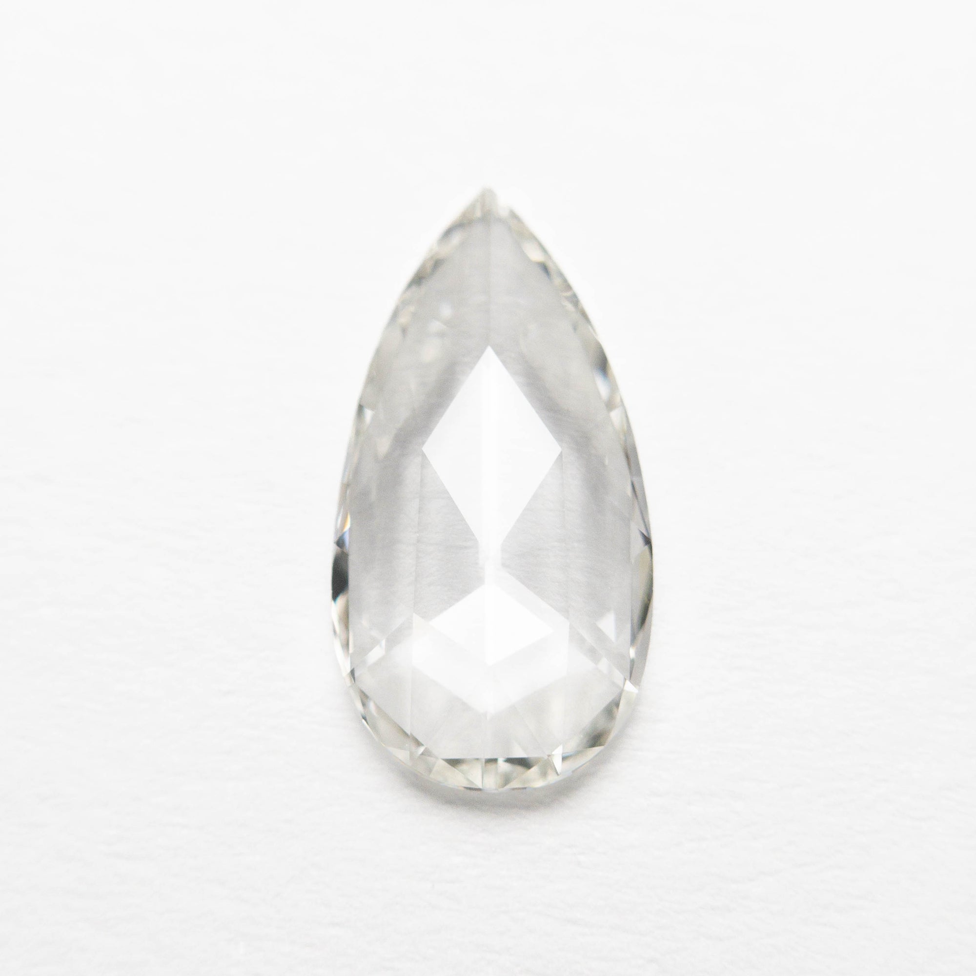 0.78ct 10.69x5.45x1.49mm VVS2 I Pear Rosecut 19596-01
