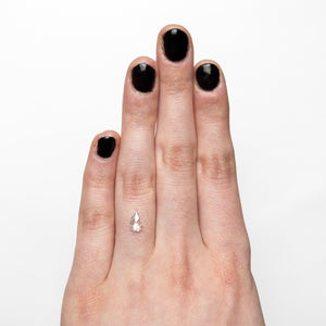 0.43ct 7.82x4.19x1.54mm VS1 D Pear Rosecut 19601-03