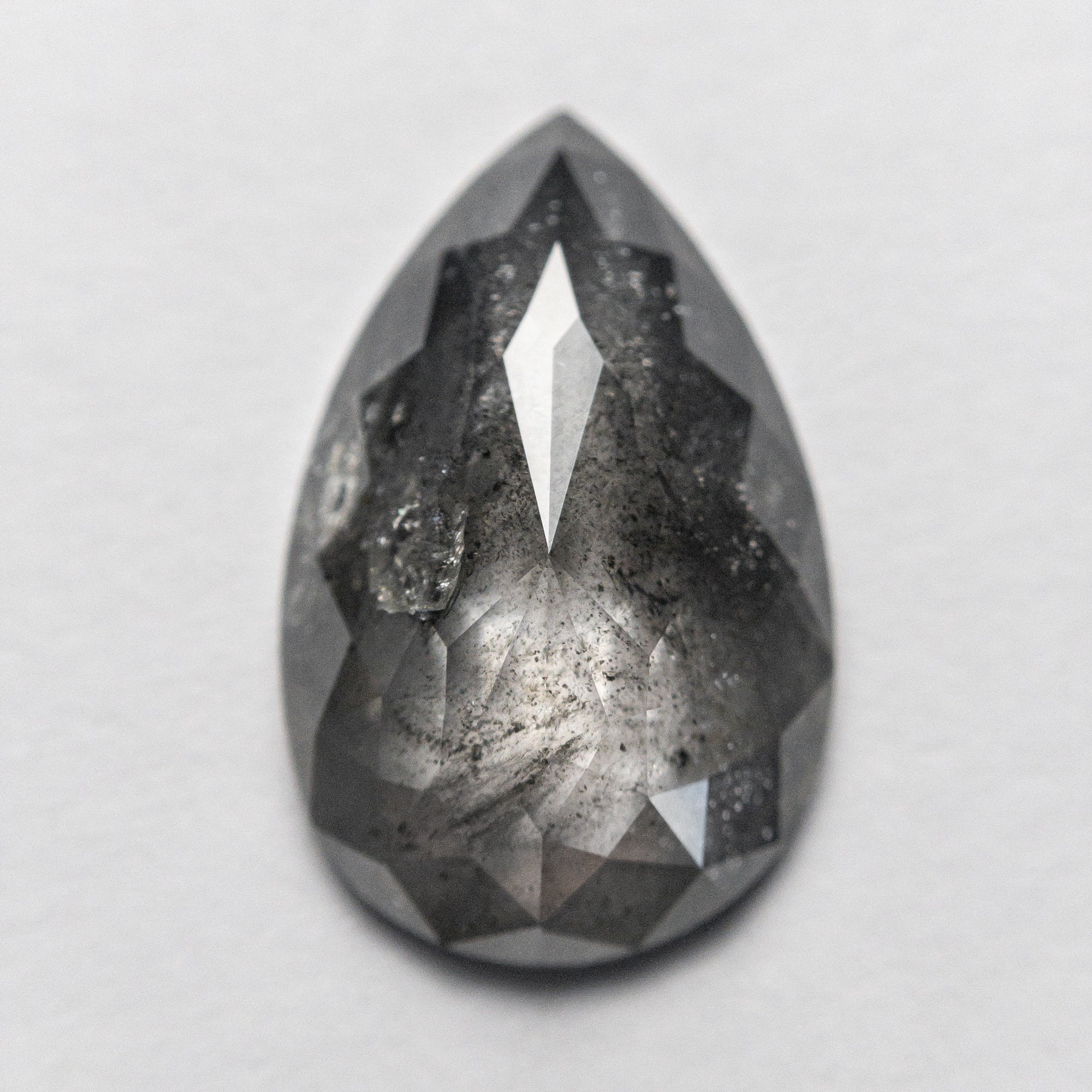 3.18ct 13.43x8.55x3.51mm Pear Rosecut 19604-11