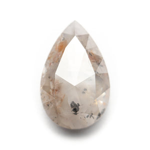 3.34ct 12.27x7.93x4.05mm Pear Rosecut 19609-01