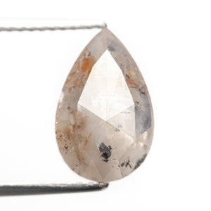 3.34ct 12.27x7.93x4.05mm Pear Rosecut 19609-01