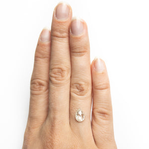 1.28ct 8.84x6.45x2.71mm Pear Rosecut 19609-15