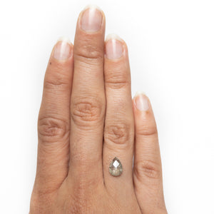 hold D5160 1.00ct 8.47x6.08x2.14mm Pear Rosecut 19609-18