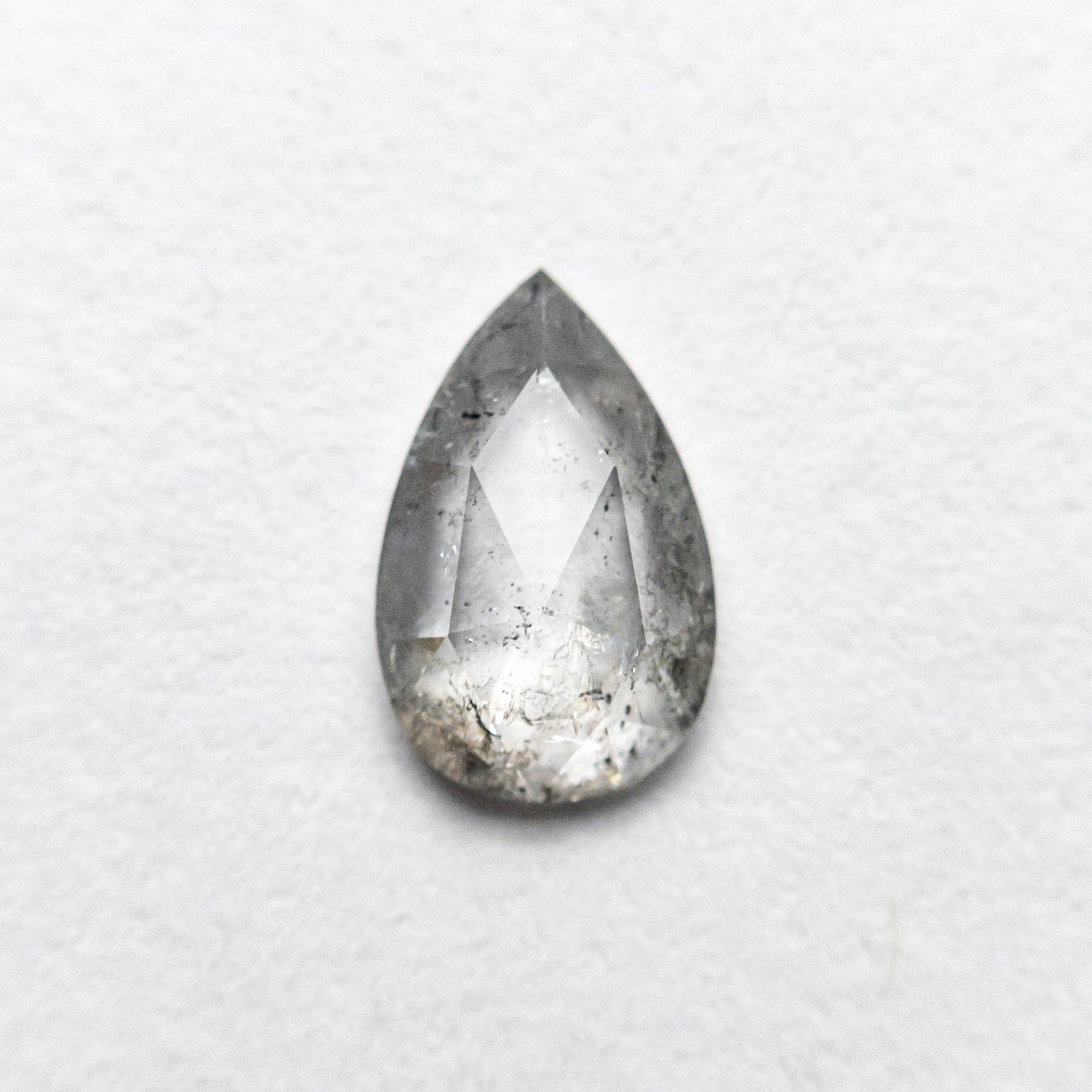 0.66ct 8.01x5.09x1.91mm Pear Rosecut 19609-24