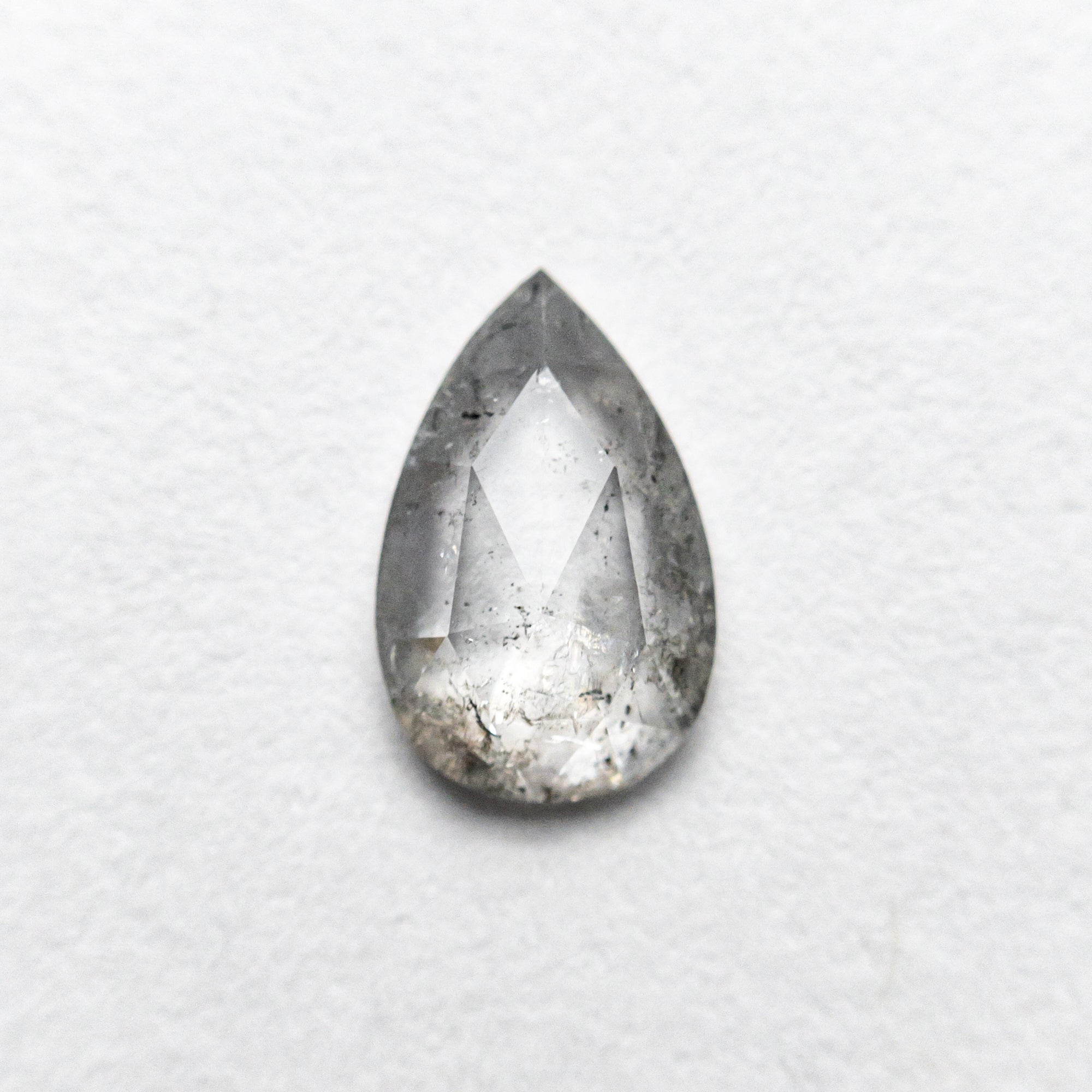 0.66ct 8.01x5.09x1.91mm Pear Rosecut 19609-24