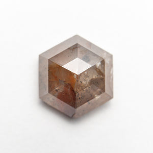 2.79ct 9.39x8.27x4.37mm Hexagon Rosecut 19610-09