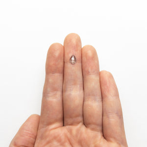 0.44ct 6.71x4.86x1.72mm Pear Rosecut 19616-10