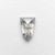 0.70ct 6.61x4.60x2.72mm Shield Rosecut 19617-01