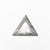0.56ct 6.90x8.56x1.54mm Triangle Rosecut 19618-19