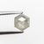 0.90ct 6.66x5.72x2.69mm Hexagon Rosecut 19619-34
